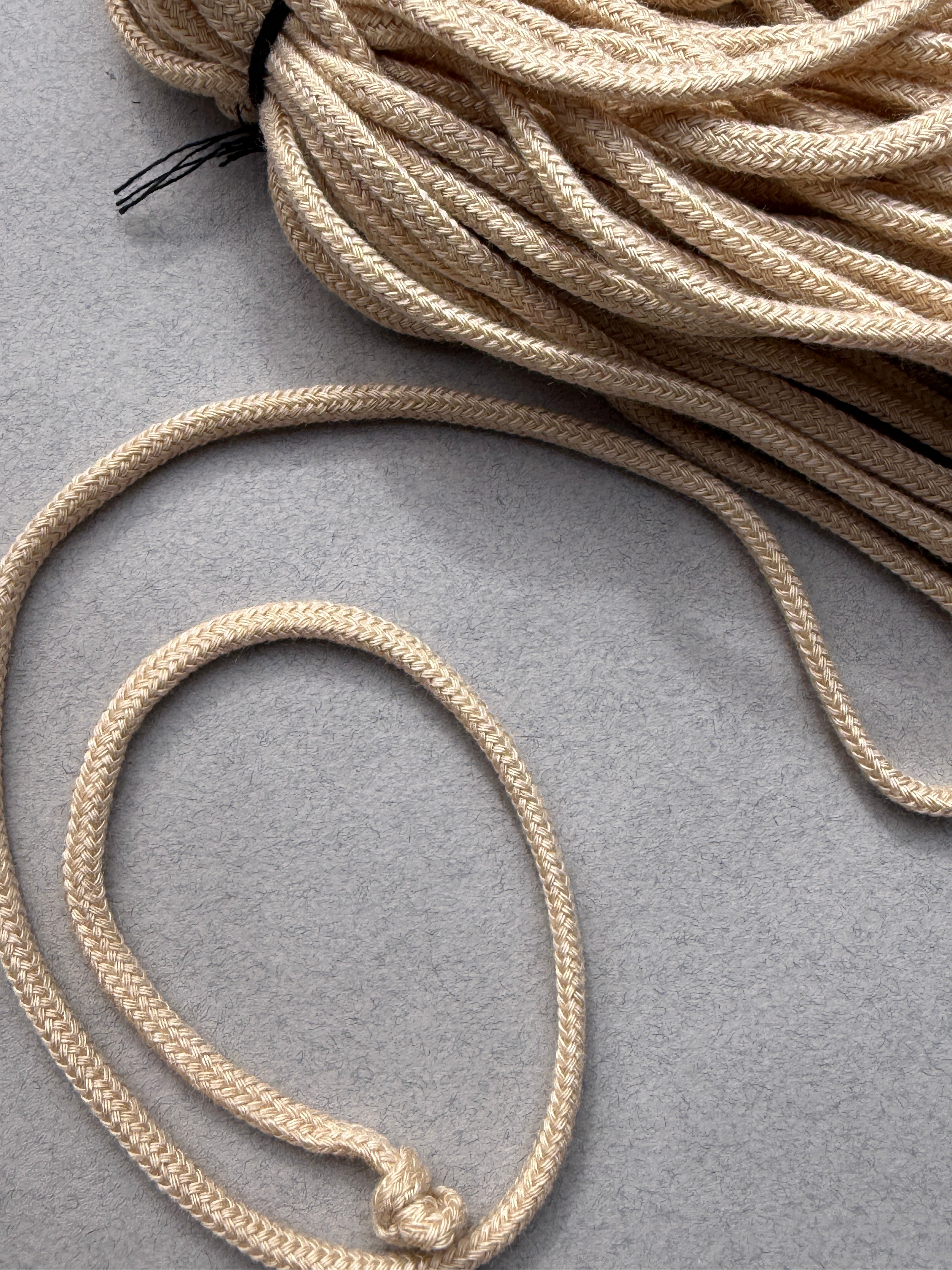 Light beige acrylic spindle cord Auckland NZ